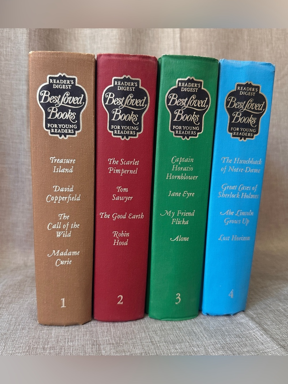 Rainbow Readers Digest Best Loved Books For Young 1-4 Set Volumes *+ covers!*
